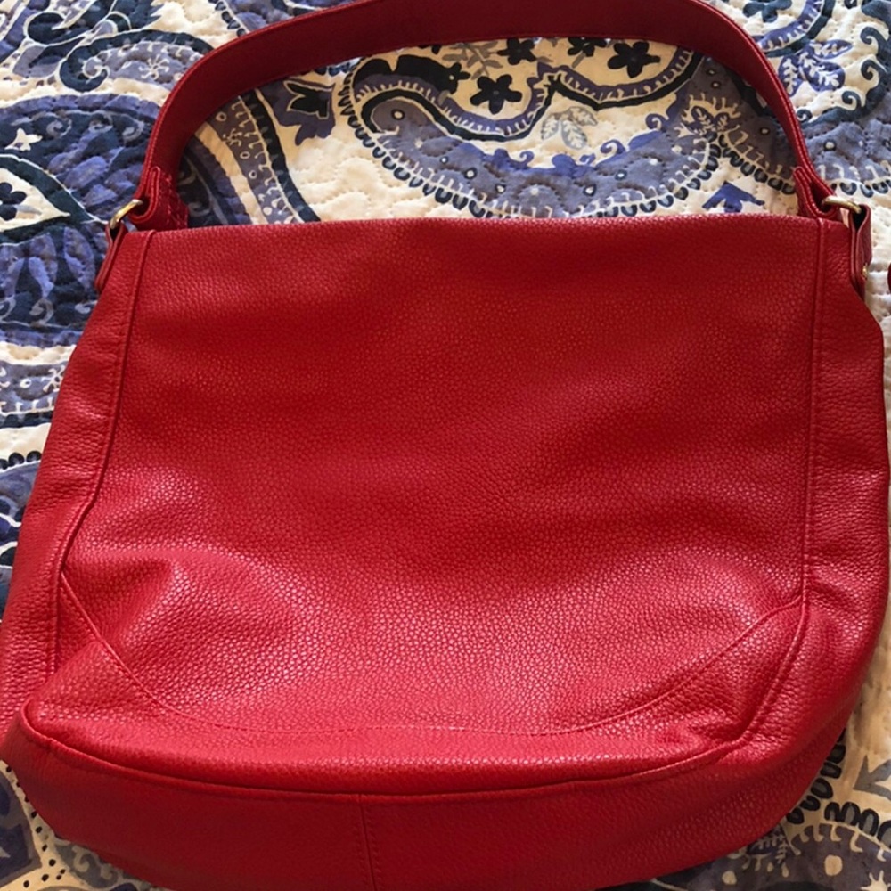 Thirty one red hobo bag